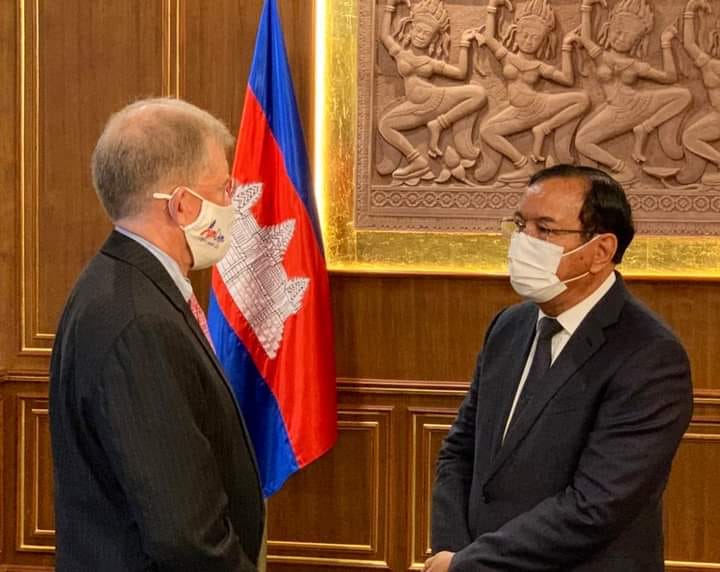 កម្ពុជា-អាមេចរិកបន្តពង្រឹងកិច្ចសហប្រតិបត្តិការ