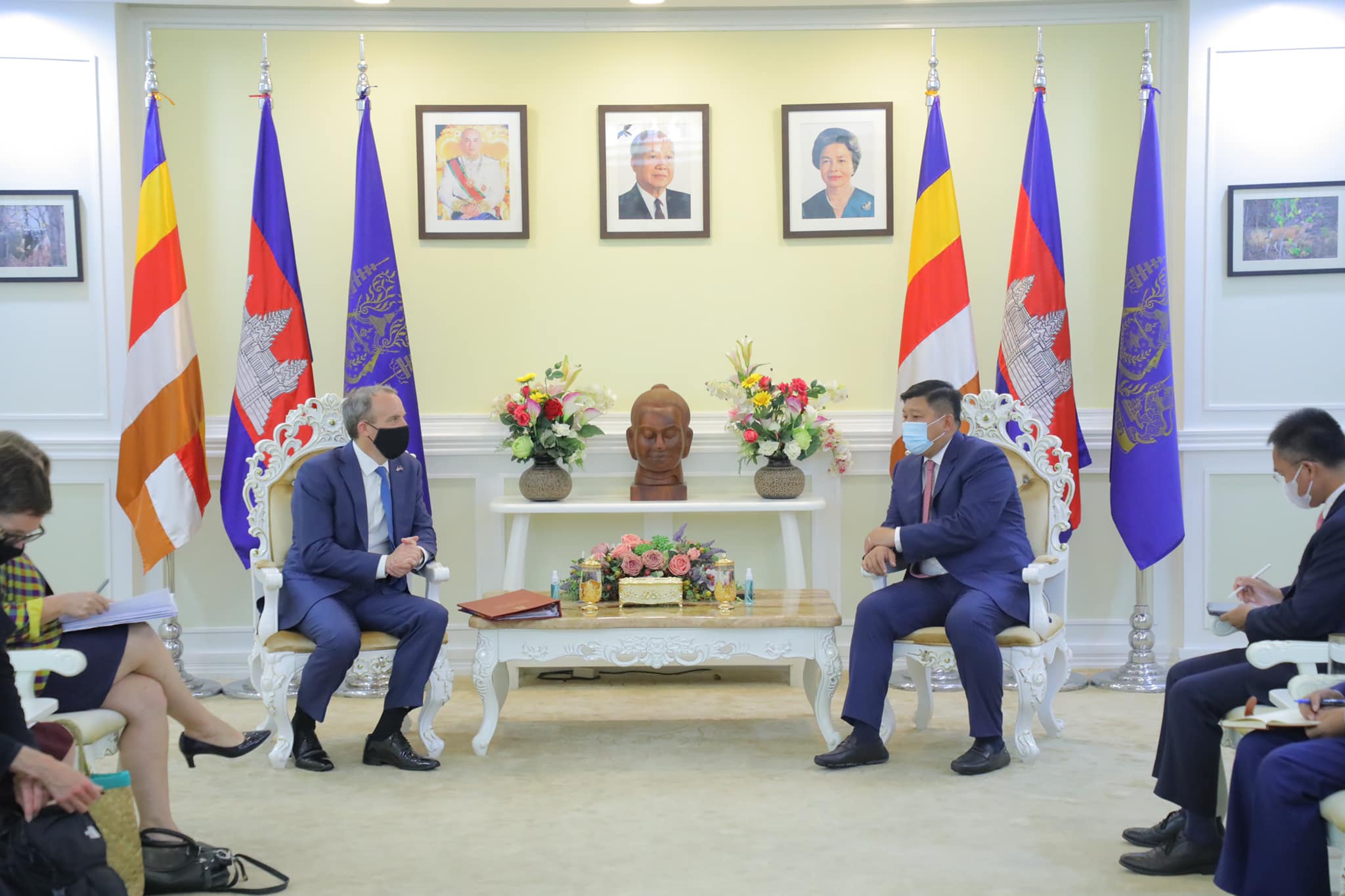 កម្ពុជា​និង​អង់គ្លេស​គូសបញ្ជាក់​ពី​កិច្ចសហប្រតិបត្តិការ​ល្អ មិត្តភាព​និង​ភាពជា​ដៃគូ​រវាង​ប្រទេស​ទាំងពីរ​