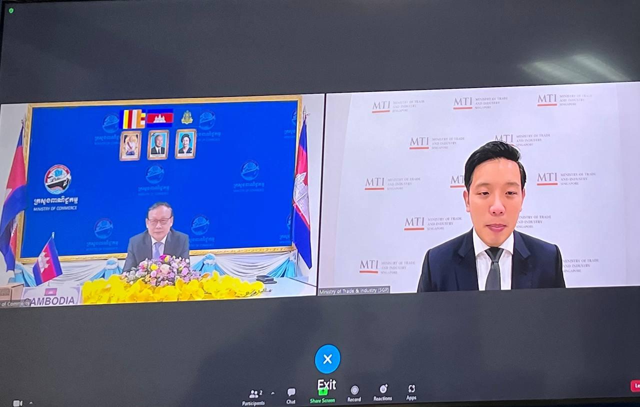 កម្ពុជា​-​សិង្ហ​បុរី​សហការគ្នា​លើ​សេដ្ឋកិច្ច​លើ​វិស័យ​ឌីជីថល​រូបនីយកម្ម និង​ការ​លក់រាយ​