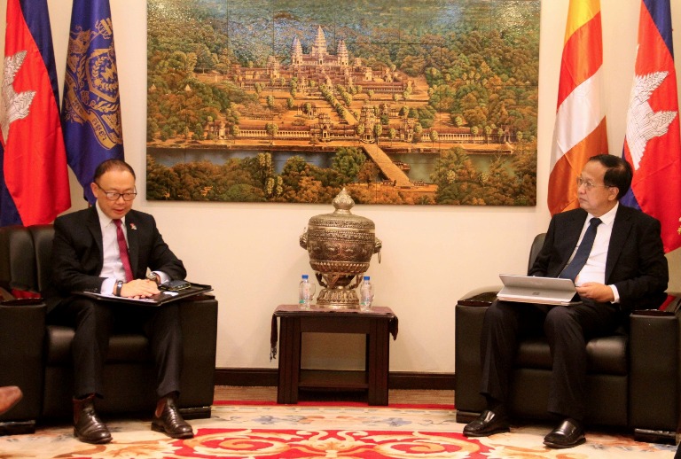 កម្ពុជា-អូស្ត្រាលីប្តេជ្ញាធ្វើការរួមគ្នាដើម្បីកិច្ចសហប្រតិបត្តិការទ្វេភាគី និងតំបន់